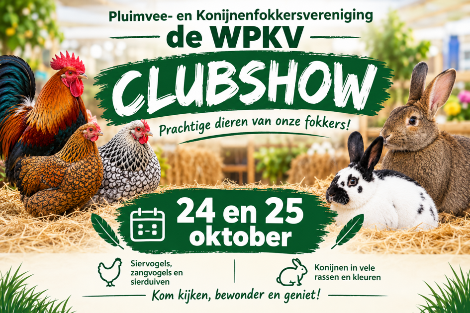 Jaarlijkse clubshow van WPKV toont ruim 260 dieren in Winterswijk-Henxel