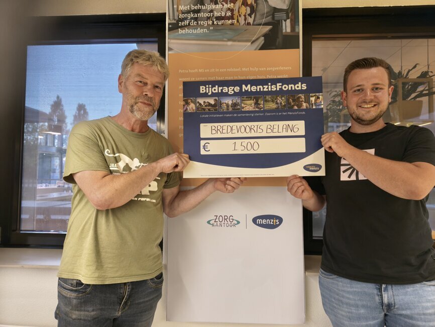 menzisfonds schenkt Richard Jongetjes en Yoran Boland