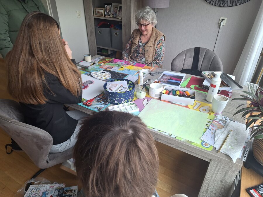 project CollAGE ( eigen foto)