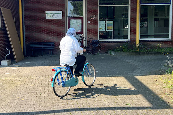 Nieuwkomer-fietsles-bij-Klimop