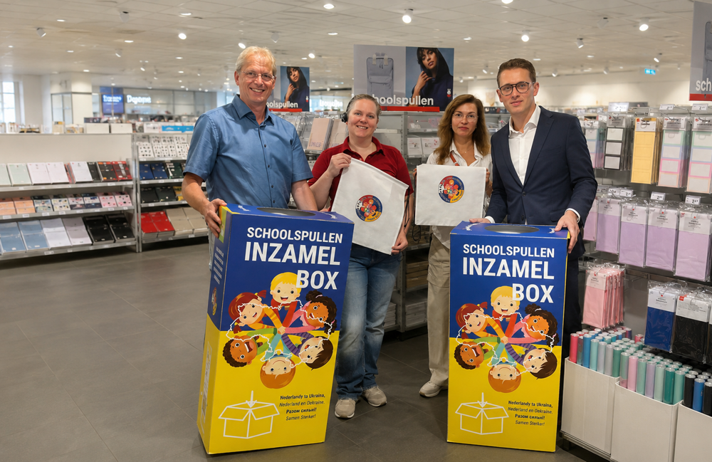 Plaatsing inzamelboxen Hema
