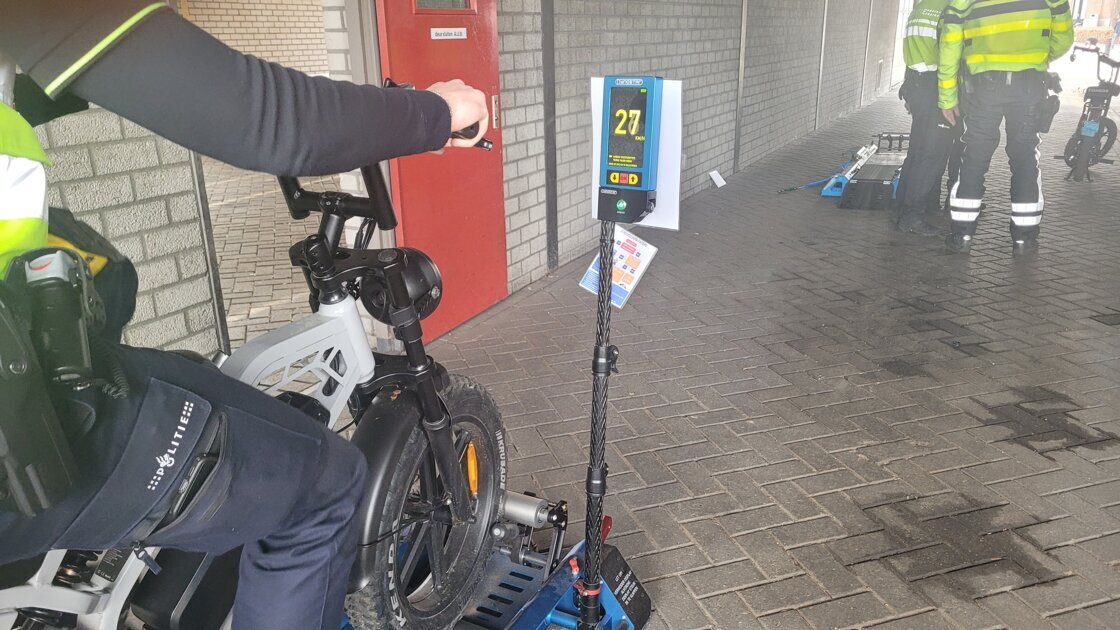 Verkeerscontroles in centrum Winterswijk