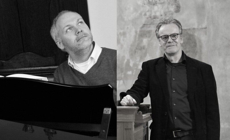 Jeroen Twisk (l) en Wim Ruessink foto pr 